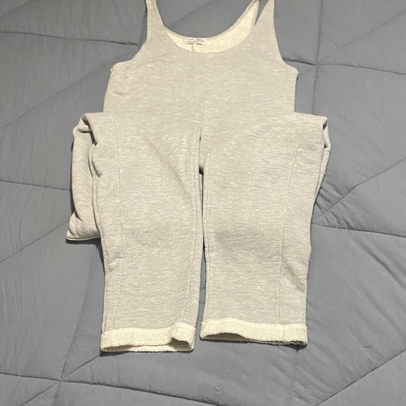 Only Hearts Light Gray Sleeveless Jumpsuit - Picture 2 of 3